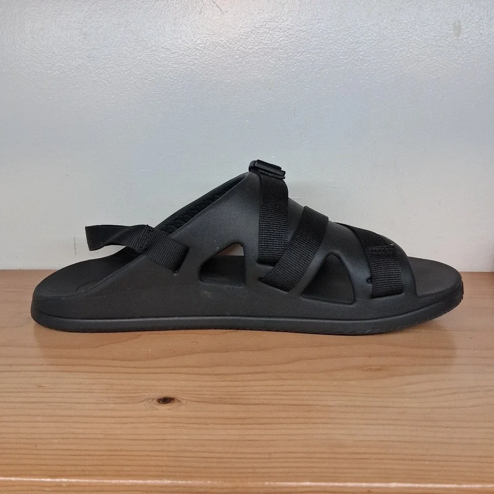 Chaco‎ Chillos Sport Sandals Slides Black Men's Size 13